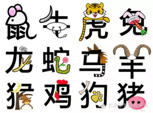 1、12生肖的排列顺序表:12生肖怎么排列的