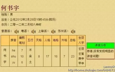 1、生辰八字夫妻配對錶:男女生辰八字配對