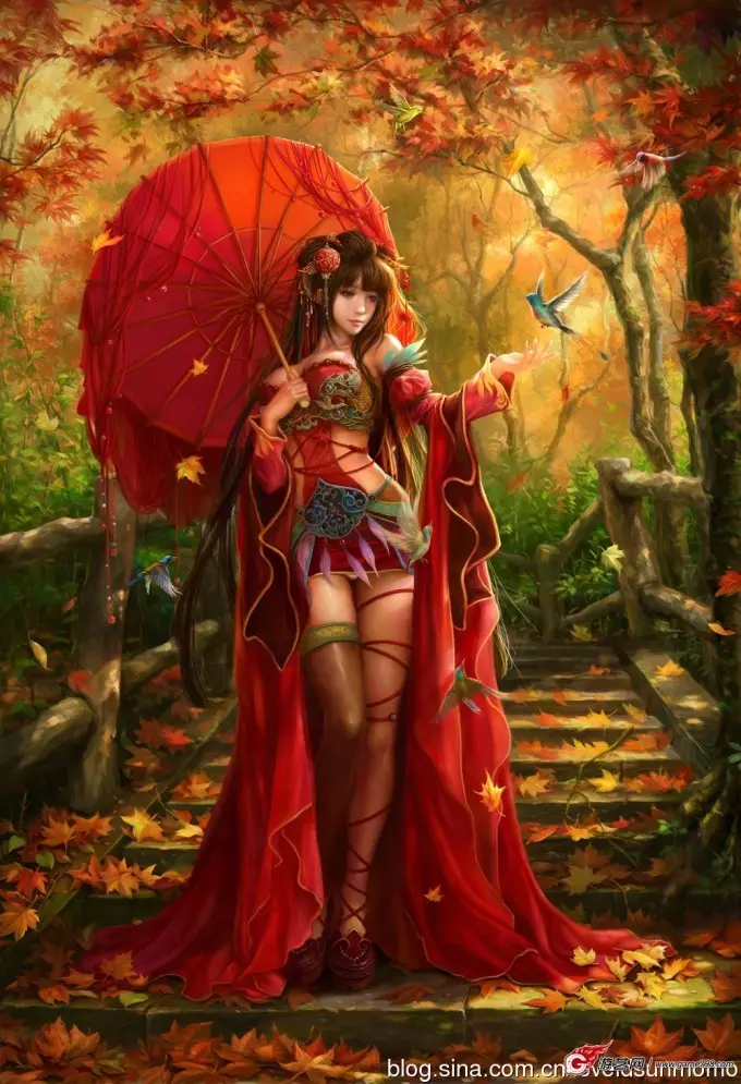 十二屬相變成古風美女：十二生肖中誰成為了