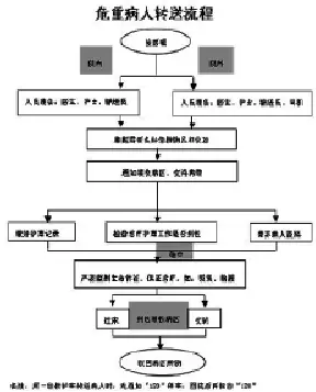 2、危重患者的轉運流程:危重病人轉運制度及搶救程序，急用，謝謝