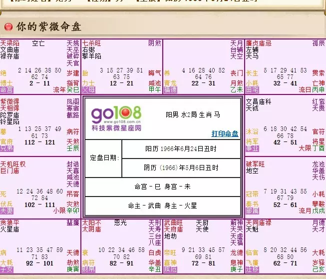 4、怎麼看自己的命盤:我的紫徽命盤，怎麼看啊？