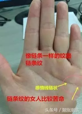 8、感情婚姻不順的手相:什麼手相的人容易婚姻不順？