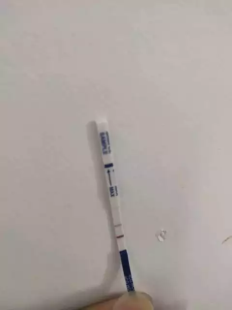 驗孕棒一深一淺是否懷孕：驗孕棒一深一淺,今天測的比前两天測的顏色深點