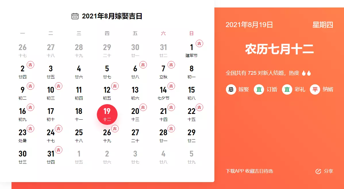 3、九月份結婚吉日查詢:年9月份適合結婚的日子？