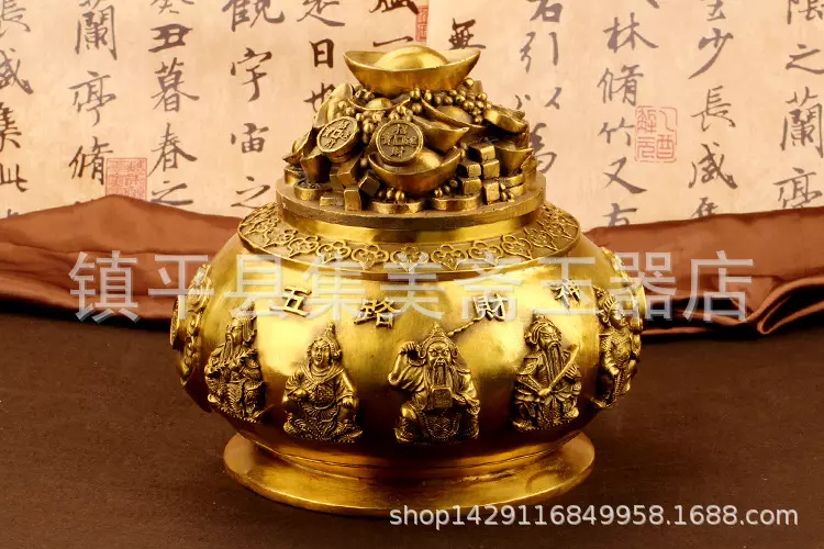 5、真正的聚寶盆圖片:我這個是乾隆年制的聚寶盆嗎？求專家圖片鑒定一下謝謝了