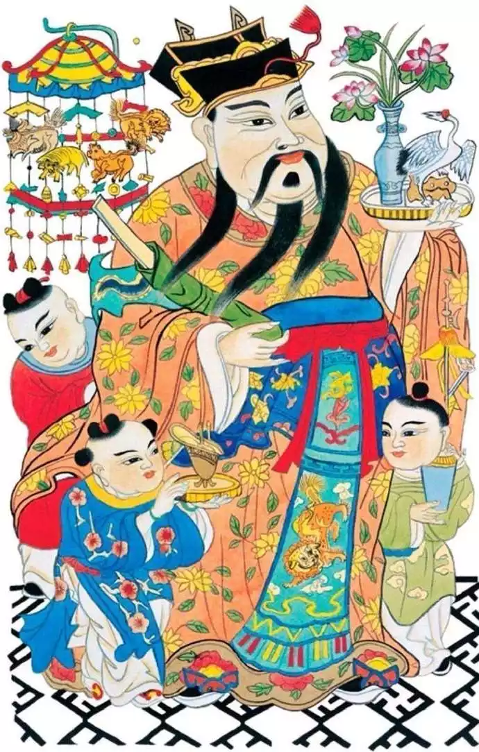 3、暴富財神爺壁紙:求財神桌面壁紙