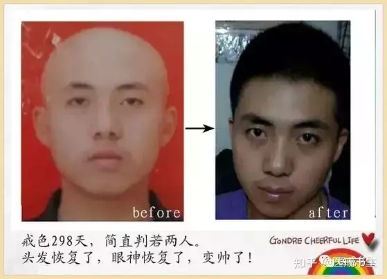 4、男性戒色天的相貌變化:戒色多久，容貌才能有所改善恢復