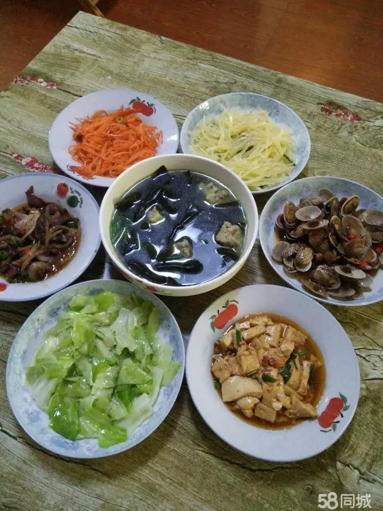 7、找中午做飯阿姨:找做飯阿姨？