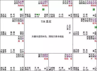 1、斗數格局分析:斗數格局