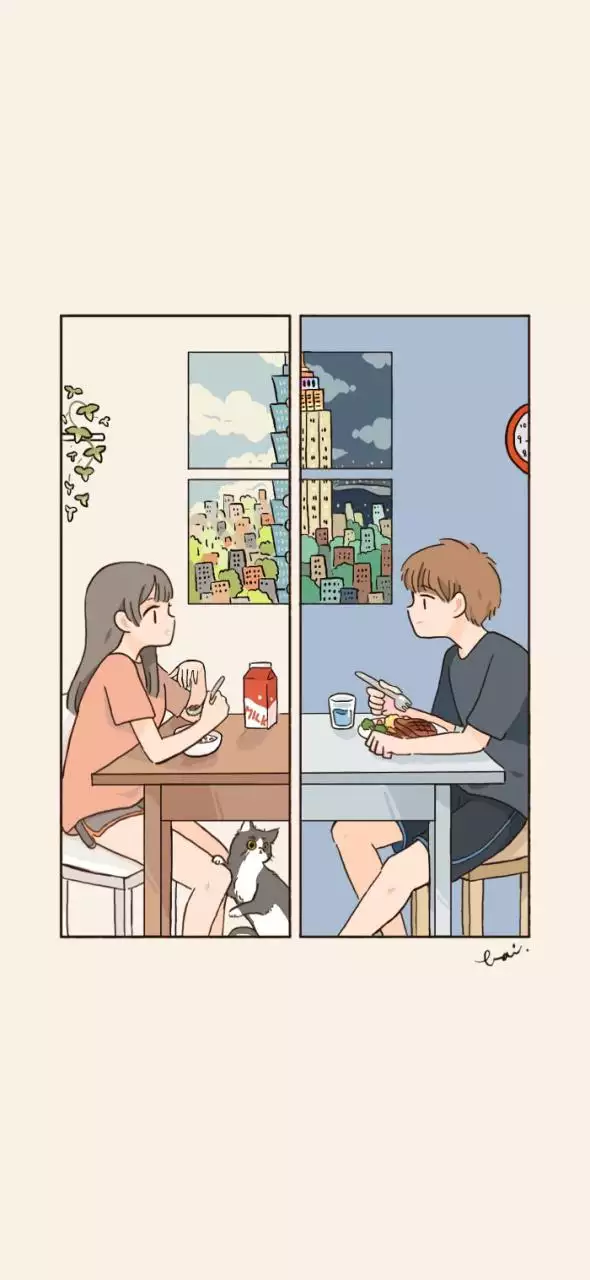 3、一日三餐一年四季,一屋兩人:很多人喜歡一屋兩人三餐四季，這是怎樣的一種美好生活？