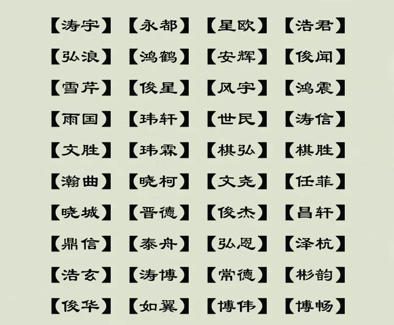 2、新生兒起名字大全免費:求一個好聽的的乳名
