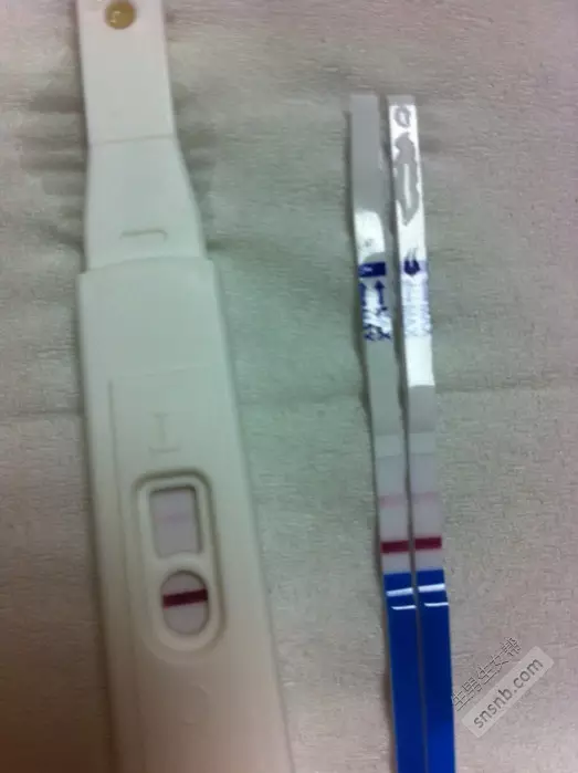 生男孩的驗孕棒圖片37歲：驗孕棒顏色深淺和懷男孩女孩有沒有關係