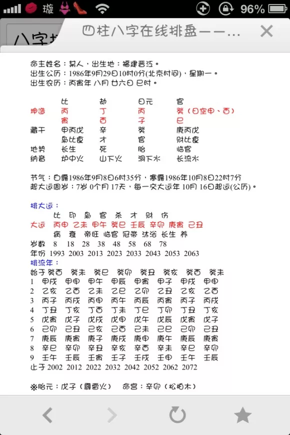 4、生辰八字詳細分析免費:求生辰八字詳細分析