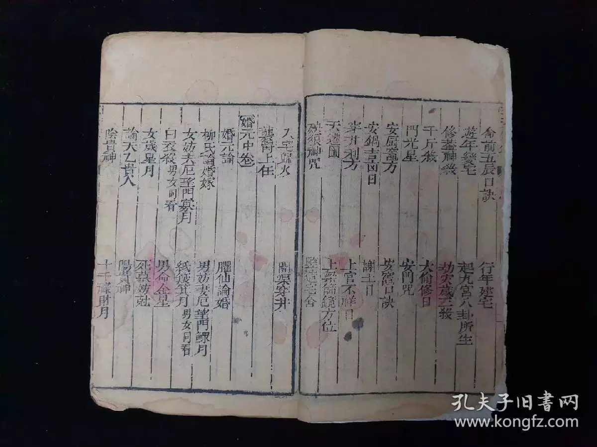 5、根據“三元合婚法”,男女兩宮合成“生氣”為上等配偶;福神持世,夫子星全,妻財？