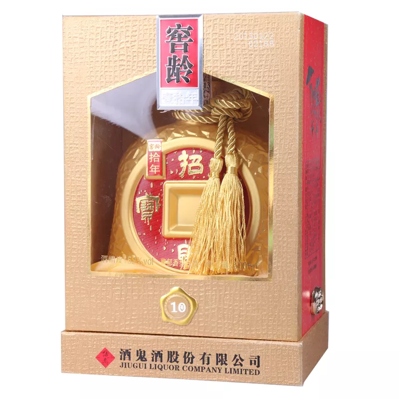 5、招財進寶酒禮盒裝:伊力特酒招財進寶價格