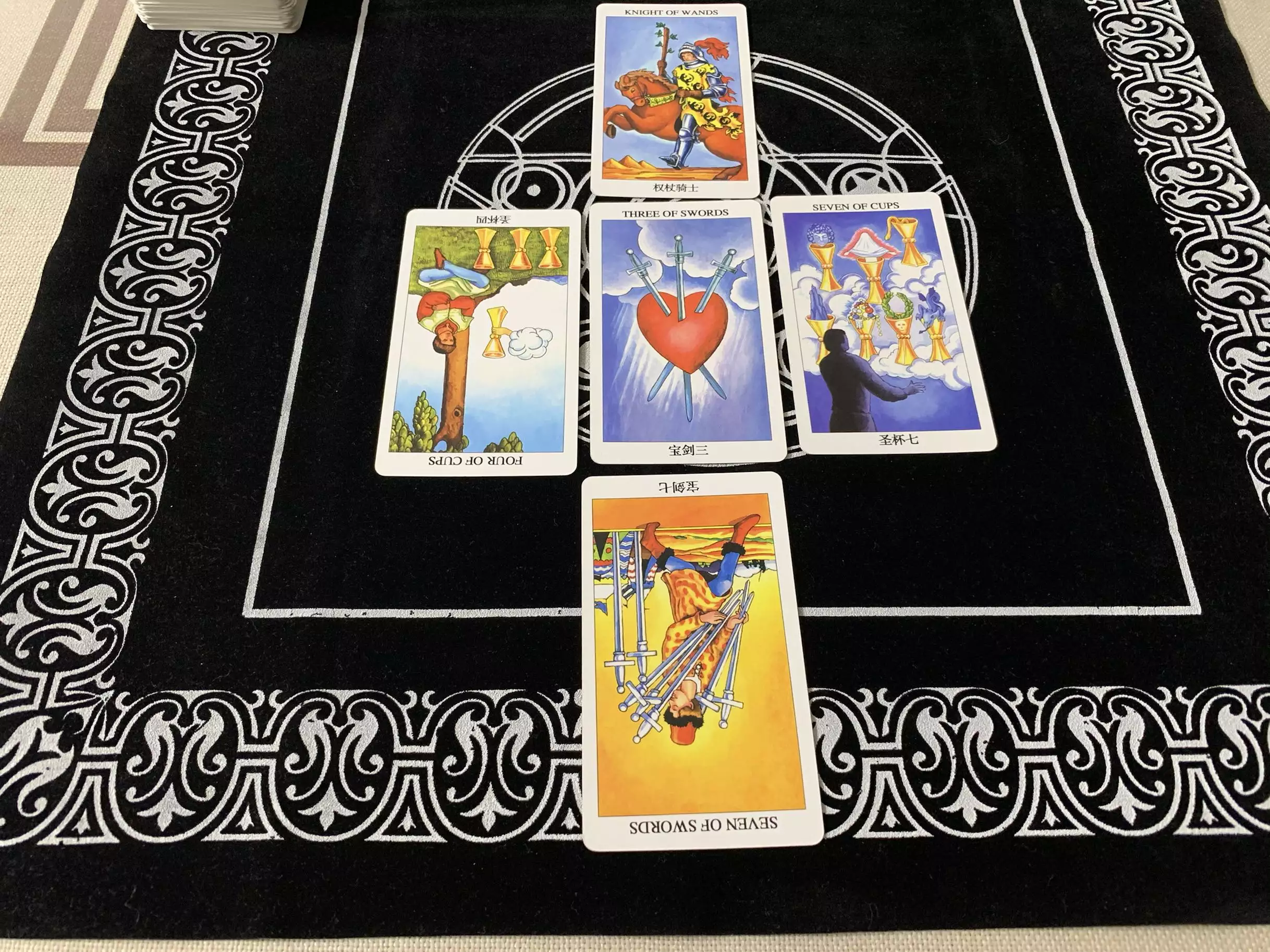 1、塔羅牌愛情測試:塔羅牌測試愛情。幫我解釋下