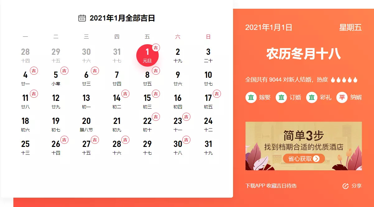 1、10月份領證黃道吉日年:年黃道吉日婚嫁