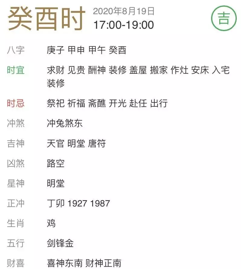 1974年農曆9月28日出生的屬什麼命