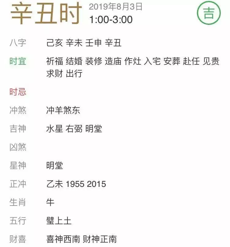 4、黃曆每日宜忌詳解:黃曆中宜忌分別怎麼解釋