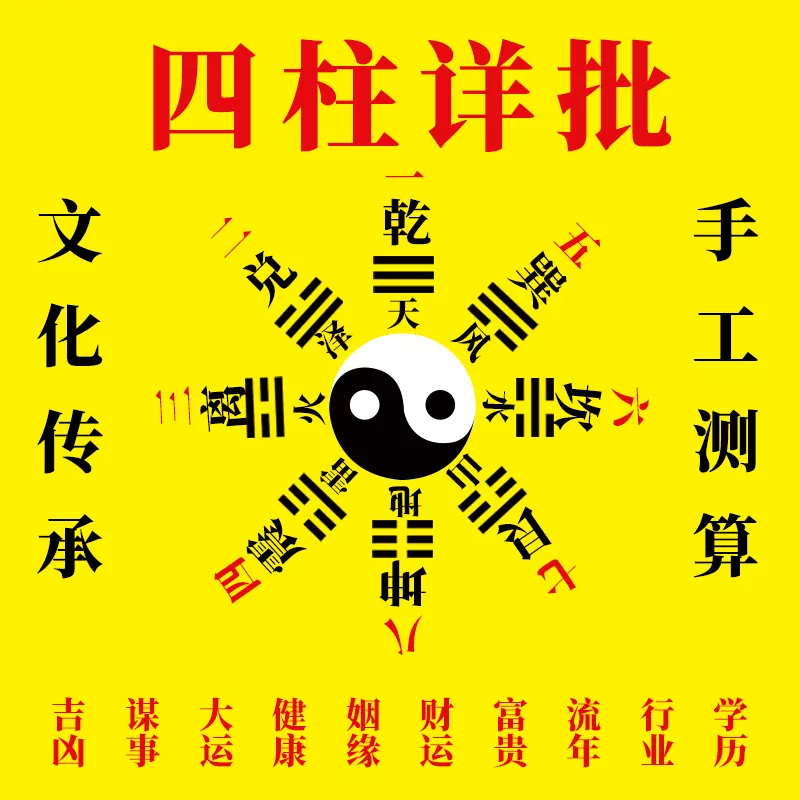 6、真正免費八字終身詳批:生辰八字詳批