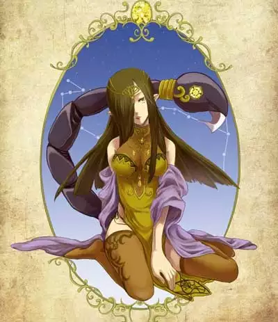 1、天蠍座女生一生婚配:天蠍座配偶