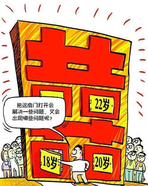 2、算結婚年齡:規定結婚年齡是多少