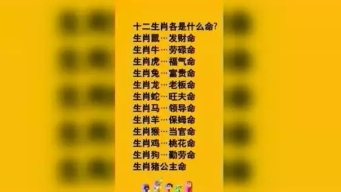 1、十二生肖哪個命最差28屬啥:12屬相哪個屬相命最差