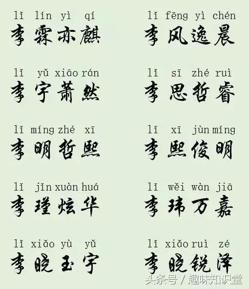 女孩起名帶子字的名字大全：中間帶子的女孩名字少見的字