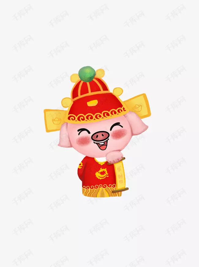 3、小財神圖片可愛:年財神爺圖片