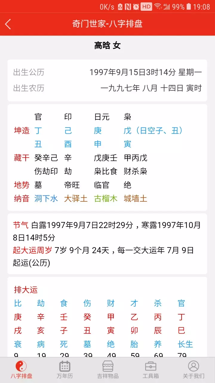 5、八字排盤看是什麼命:八字排盤怎麼看