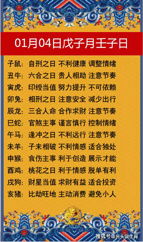 2021年4月4日屬相衝：2021年今天屬相是什麼