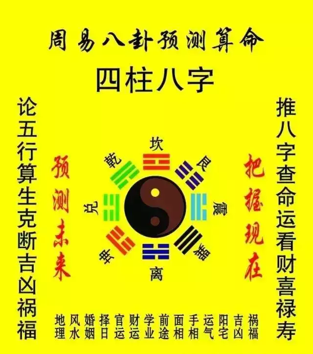 1、五行生辰八字算命:測名字八字算命,周易生辰八字算命運