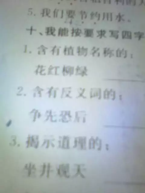 含有不同屬相的四字詞語：帶屬相的四字詞語