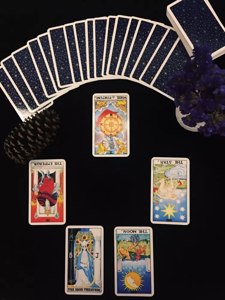 5、塔羅牌測複合:測複合，求解塔羅牌。問：多久能複合？機率？幫我解釋一下謝謝
