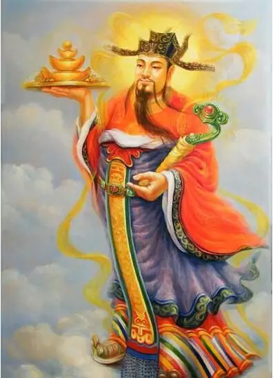 2、文財神圖片大全圖比干:文財神比乾的畫像與范蠡的有何區別