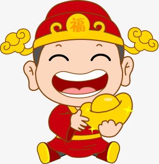 2、的財神圖片大全頭像:年財神爺圖片