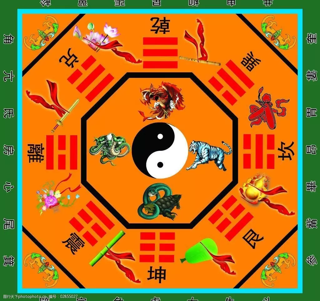 2、周易八卦測名字方法:急！幫我用周易八卦測名字