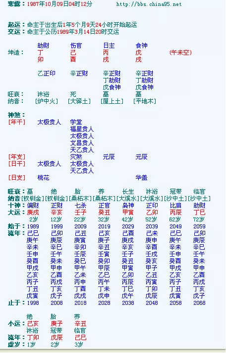 1、怎麼看八字排盤都代表什麼:八字排盤怎麼看