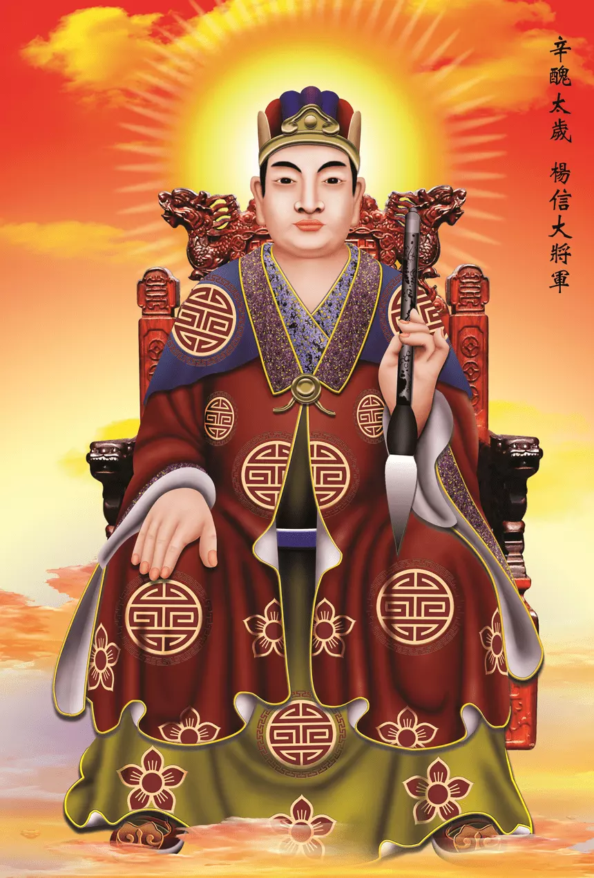 2、年財運的生肖:的太歲屬相