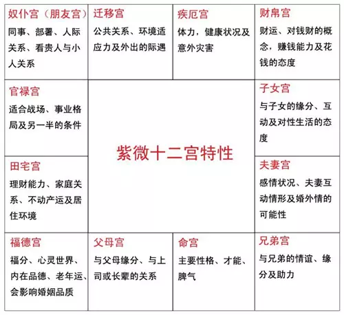 6、排盤各宮詳批免費:免費命盤詳批