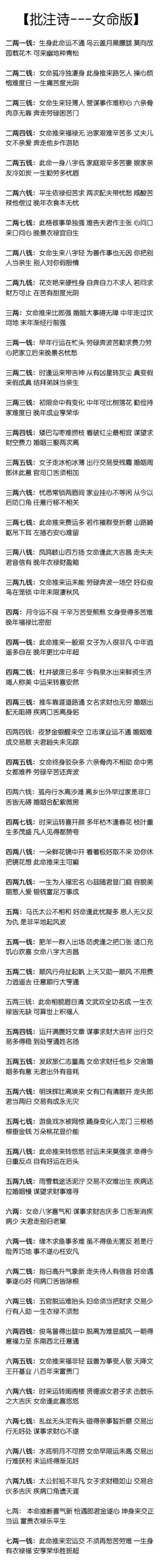 2、免費農曆稱骨八字算命:免費農曆八字成骨算命