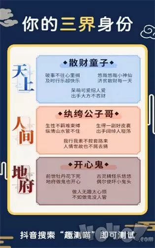 2、測試前世你的身份:測試前世是什麼人
