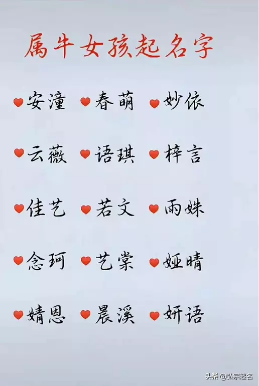 1、牛年女寶寶起名大全,女孩取名大全:求牛年感恩節男孩名字(姓郗)，有水和草字頭