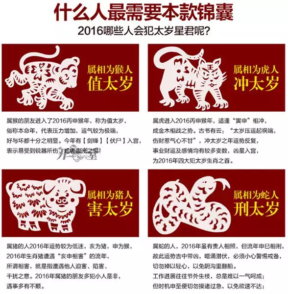 本命年遇到自己的屬相：有人說本命年家裡掛有自己屬相的飾物會相衝 是真的嗎？
