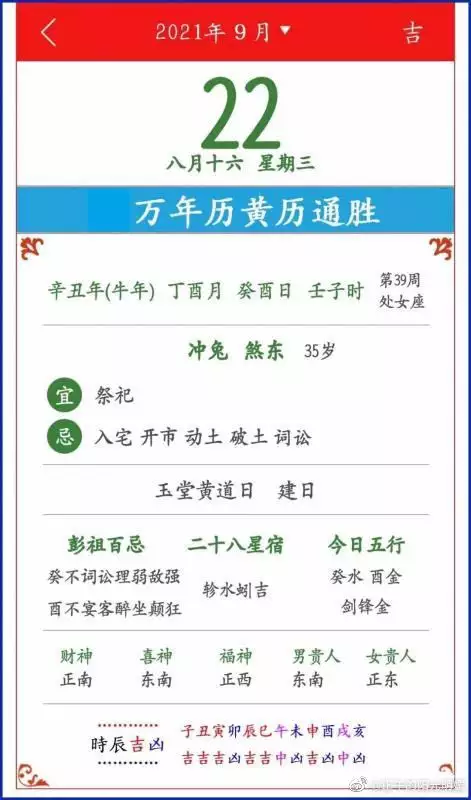 1、十二生肖每日運勢:十二生肖年每日運程九月一日