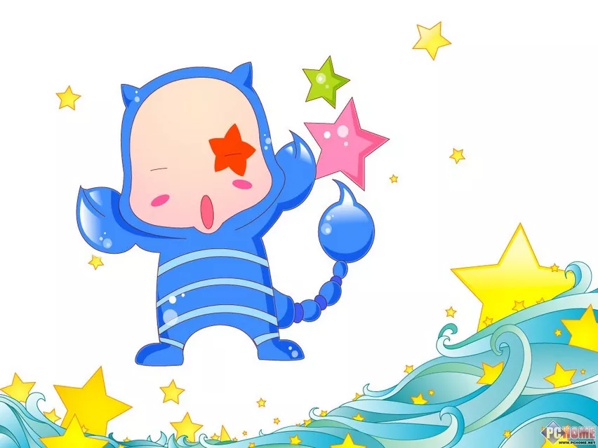 十二星座屬相可愛圖片