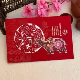 牛年新年圖片剪紙：牛年剪紙窗花教程