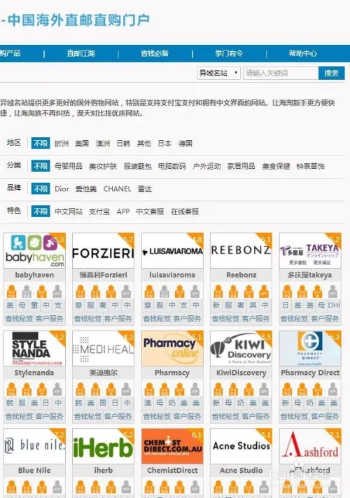 1、海外網站排名:海外的知名網站有哪些？