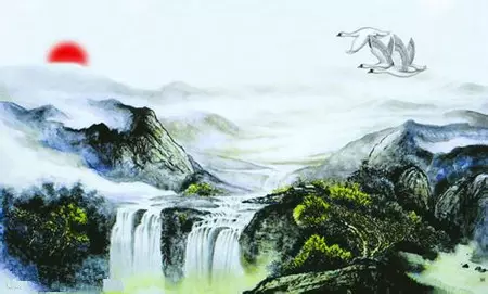 與屬相水相生的山水字畫有哪些：五行屬水的人家中掛什麼畫才好