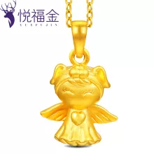 在周大福買一個黃金吊墜生肖猴也許4克左右加一條細的黃金項鏈，也許需要若干錢？